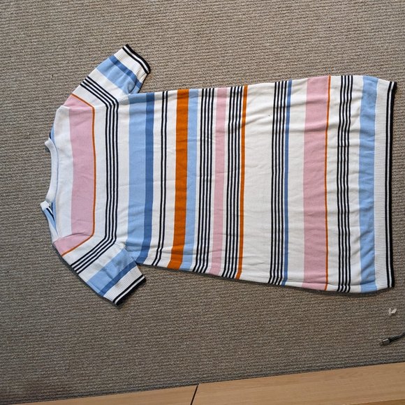 Multicolour Striped KAFFE Dress - Picture 3 of 4